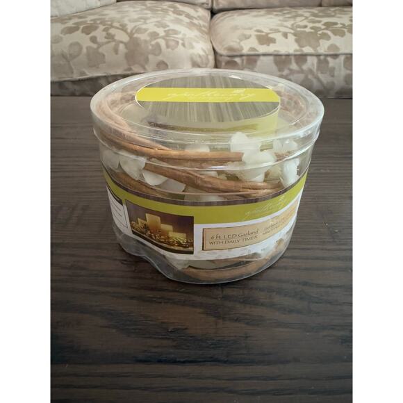 Apothecary & Company 6-Foot LED Lighted Branch Garland w/ Daily Timer - Picture 3 of 7